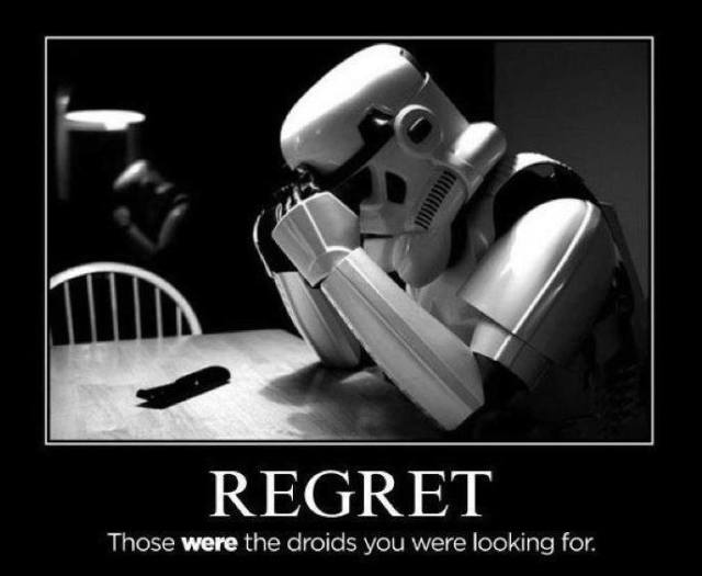 regret stormtrooper